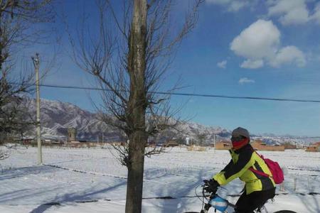 永久雪地自行车骑行感受