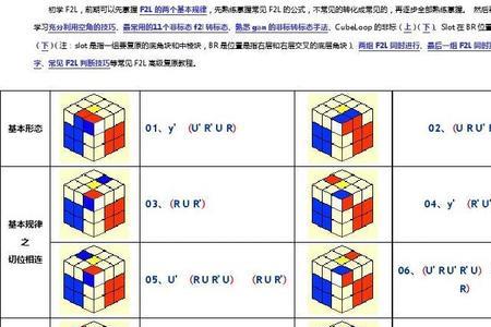 九阶魔方教程公式