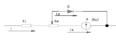 电流表改欧姆表原理