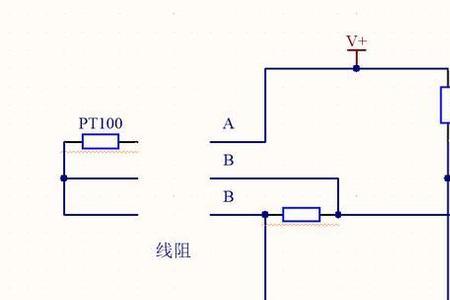 pt100怎样接线