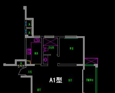 户型图承重墙就是实际承重墙吗