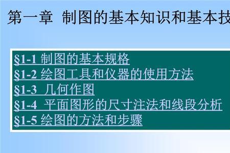 工程制图的三大比例