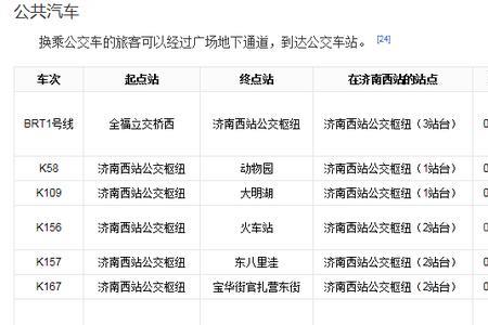 济南921公交车路线时间表