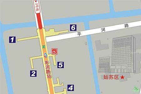 苏州北站到地铁站坐几路公交