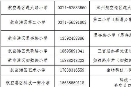 郑州小学每天上学时间表