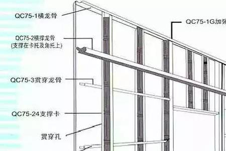 轻钢龙骨高低之间如何连接