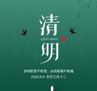 清明节保险宣传文案