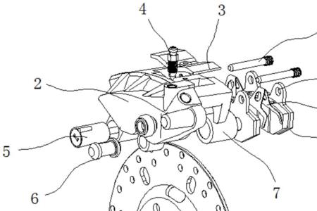 自行车碟刹原理图解