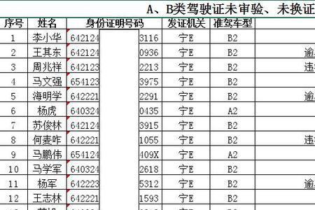 驾驶证b证种类及要求