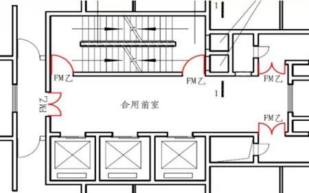 防火分区包括电梯厅吗