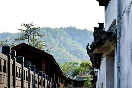 古村落风景意思