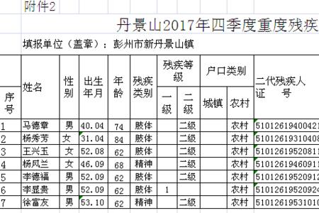 重度残疾人分户政策