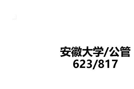 安徽大学管理学好考吗