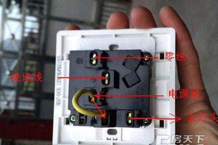 电源插座指示灯如何接线