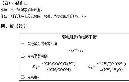 醋酸解离的方程式