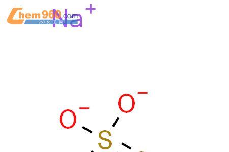 硫代硫酸根的结构式