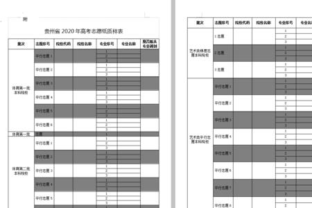 高考综合信息表是啥