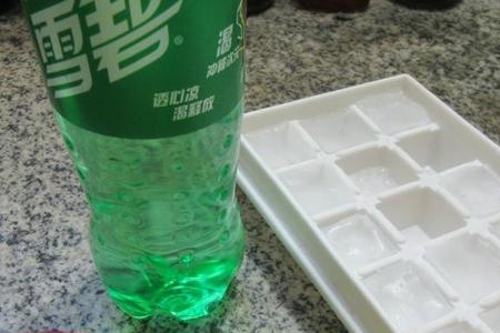 白酒加雪碧可以冻成冰块吗