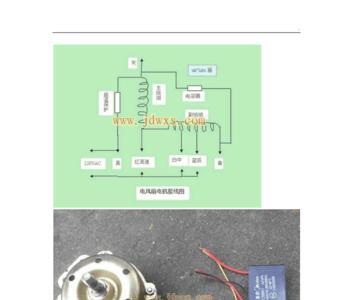 六线风扇电机接线方法