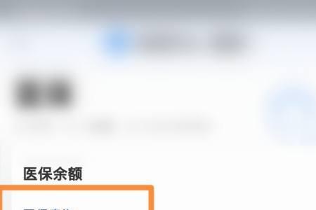 医保余额怎么查询隐藏余额