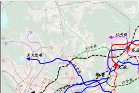 深圳地铁6号线与14号线的换乘