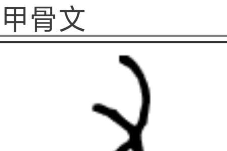 柑字甲骨文