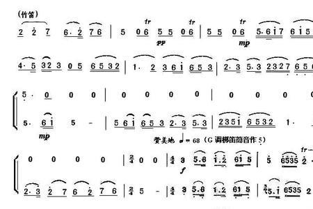 梁祝笛子独奏最好用什么调