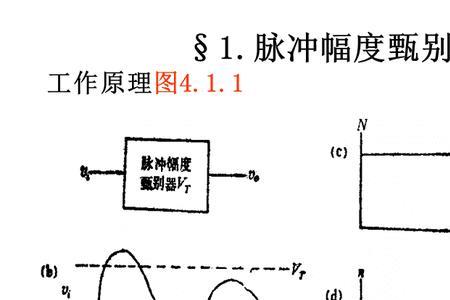 脉冲幅值和宽度的区别