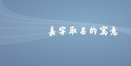 嘉字开头的公司名称