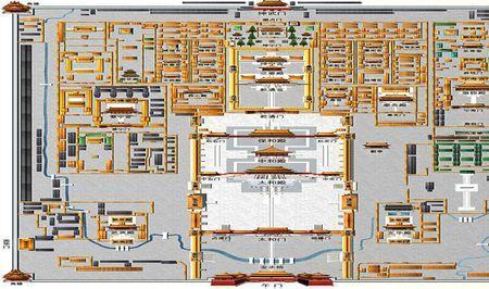 故宫博物院的结构是和相结合
