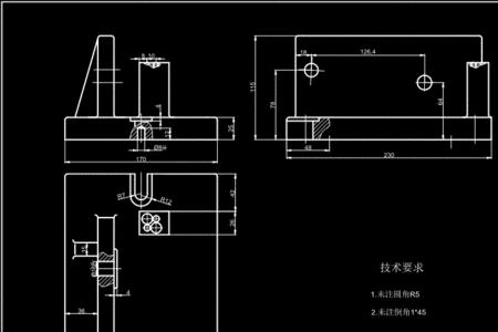 夹具零件图精度怎么标