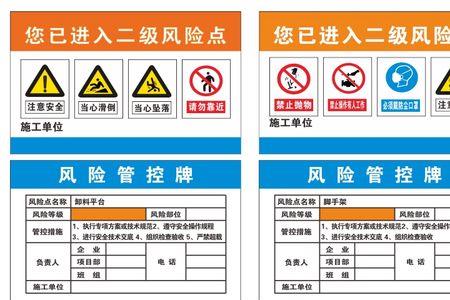 脚手架警示标识牌有哪些