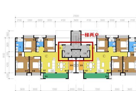 电梯入户和两梯两户有区别吗