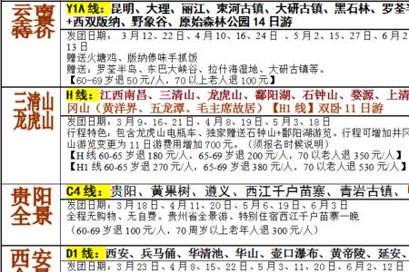 杭州14天夕阳红旅游专列费用