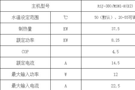 米特拉空气能热水器故障代码