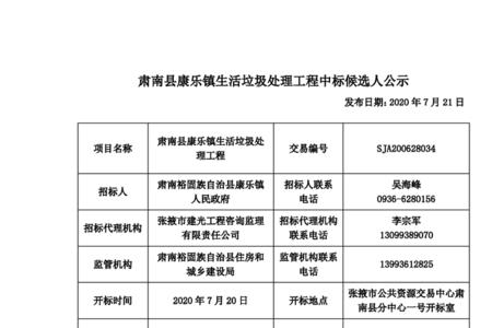 中标候选人可以只有一个吗