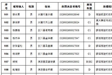 驾驶证吊销公示什么意思