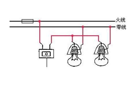 火线与地线连接灯会亮怎样解决
