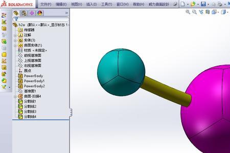 水分子结构图是模型吗