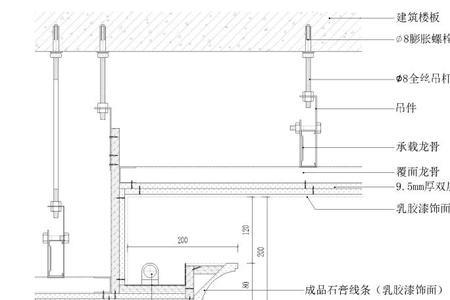 石膏板装灯怎么加固