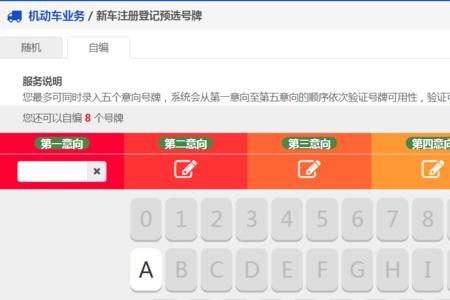 车牌号格式怎么输入