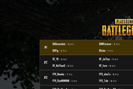 pubg每天几点刷新