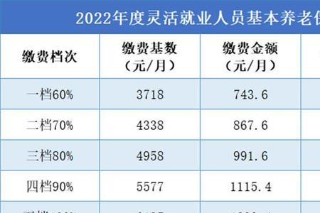 社保缴费基数4023是几档