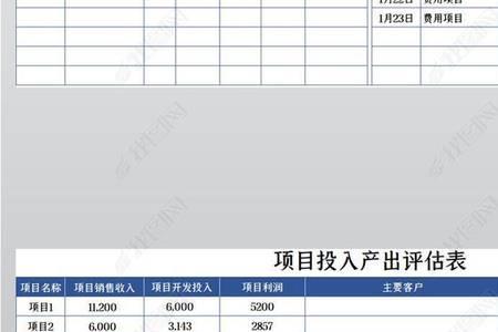 投入产出比是什么意思