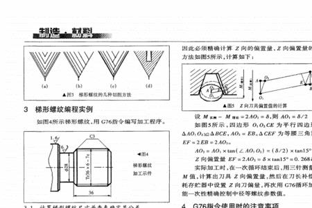 G76能加工锥螺纹吗