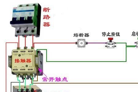 交流接触器加热棒怎么接