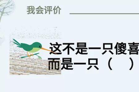 寒号鸟中喜鹊有什么特点