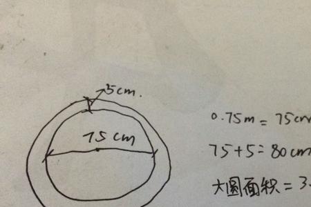 铜圆的半径与直径的比是