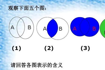 和与交集的区别