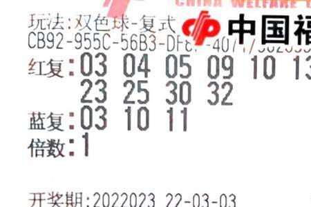 双色球28元复式中3+1有多少钱